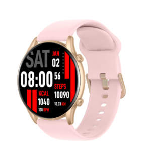 ساعة Kieslect Calling Watch Kr Pink Smart Watch