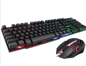 لوحة مفاتيح الألعاب Clavier RGB LH3 Twins + Souris